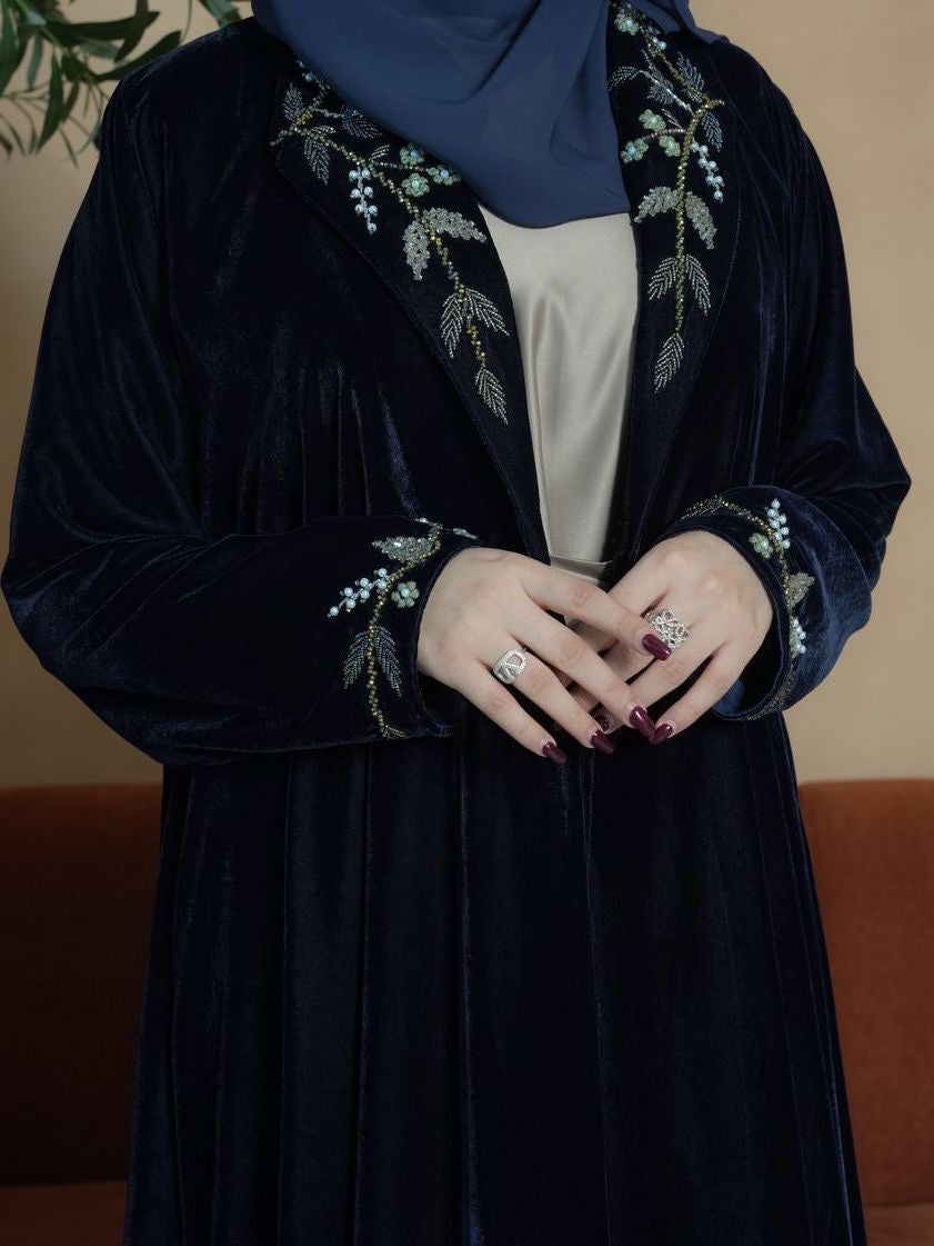 عباية قصّة بليزر مع الشك اليدوي